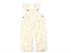 Lil Atelier turtledove floral loose overalls